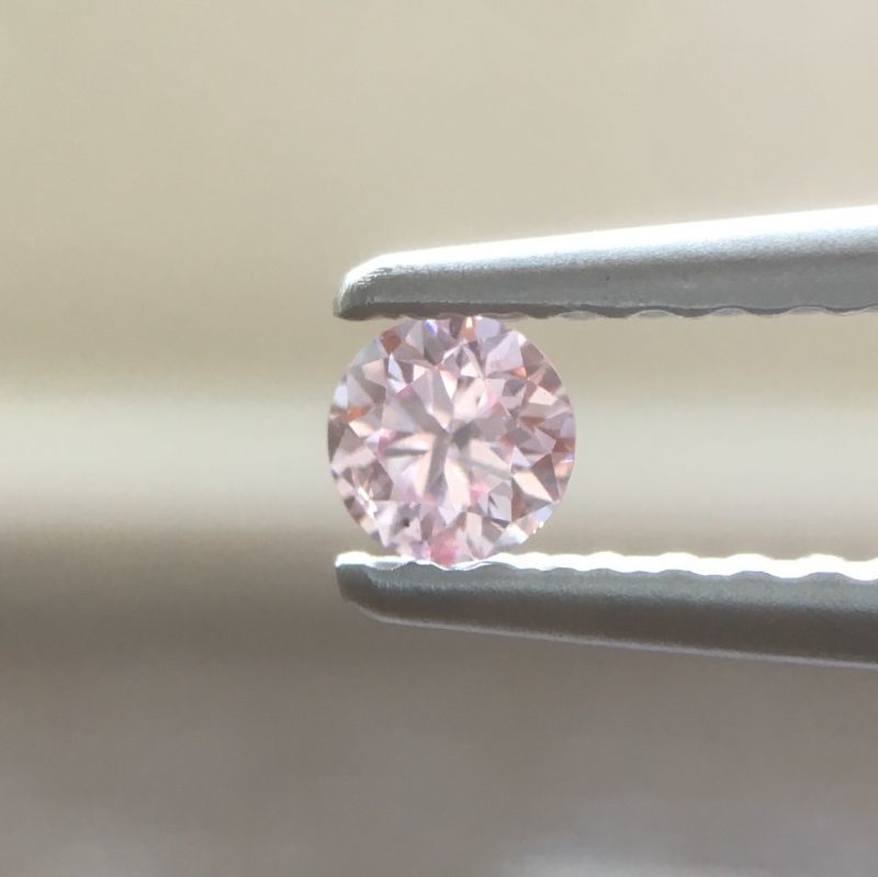 裸石 0.105ct FANCY INTENSE PINK(天然) I1 中央宝石研究所